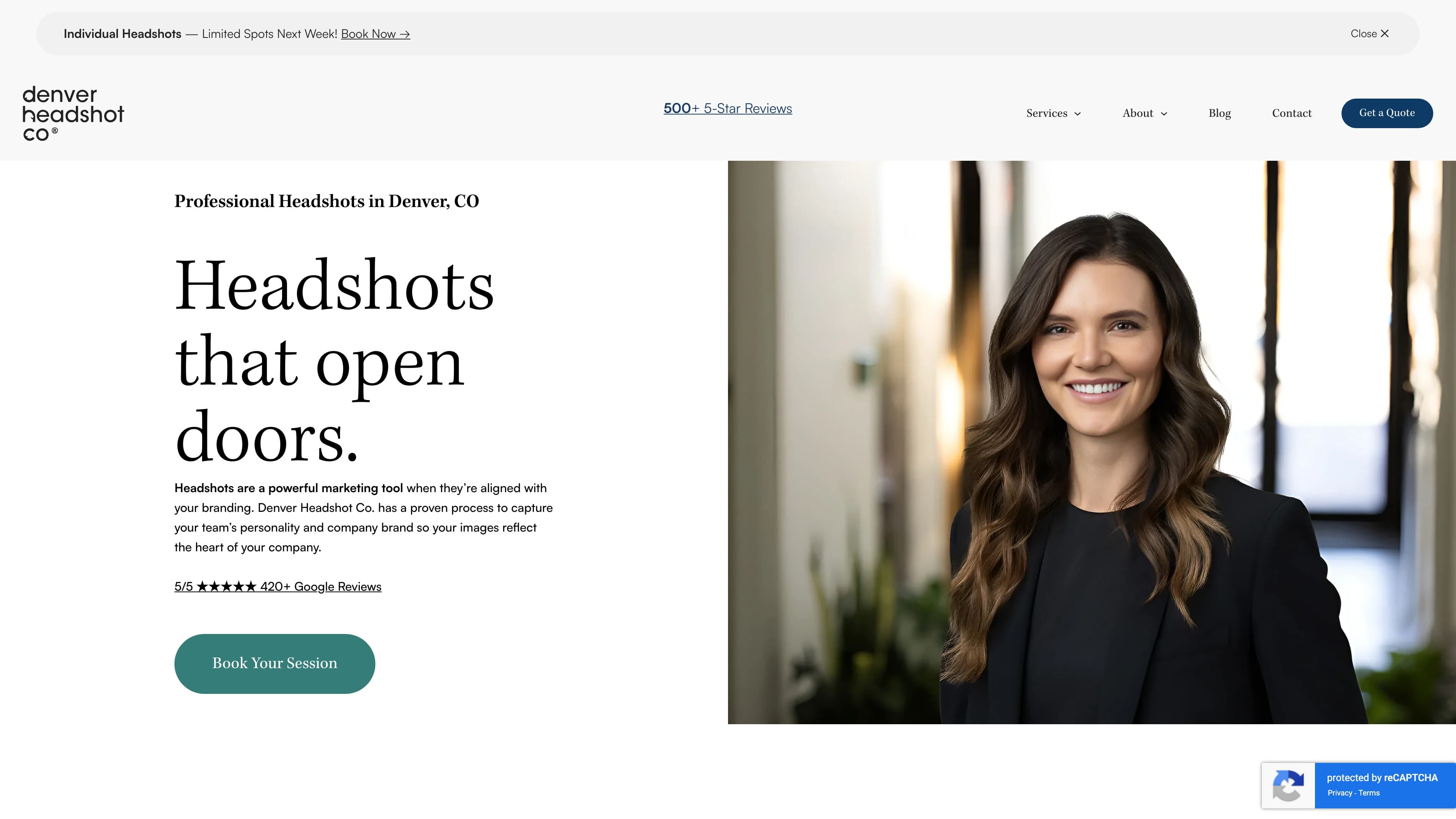 Denver Headshot Co. headshot example